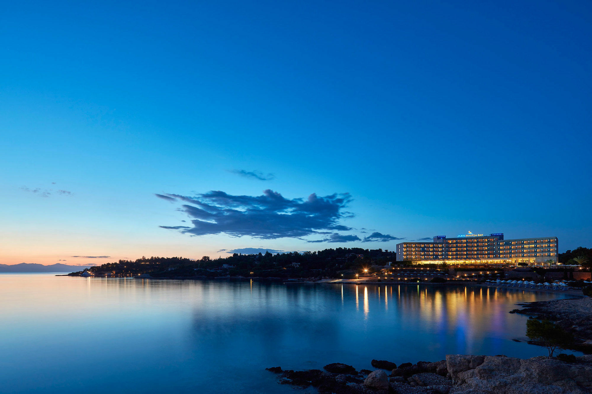 Отель Aks Hinitsa Bay Порто Хели Экстерьер фото